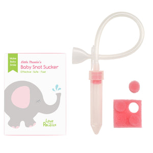 Little Martin's Reusable Snot Sucker for Newborn (Pink)