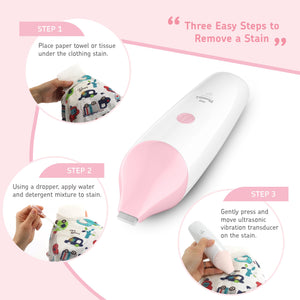 Little Martin's Ultrasonic Cleaning Pen (Pink)