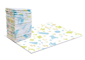 Little Martin’s Disposable Changing Pads 25 Extra Large 24 x 18 Leak Proof Baby Diaper Travel Change Mats