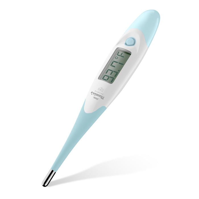 Little Martin's Digital Medical Thermometer for Oral Armpit & Rectal Temperature (Blue)