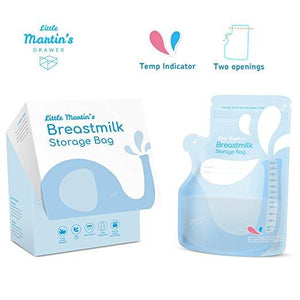Little Martin's Breast Milk Storage Bags - 60 Counts