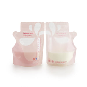 Little Martin's Breast Milk Storage Bags (Pink) - 60 Counts