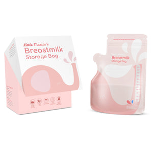 Little Martin's Breast Milk Storage Bags (Pink) - 60 Counts